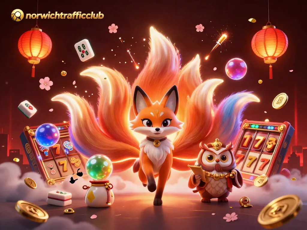 Experience the vibrant energy of norwichtrafficclub in this captivating 3D casino-themed illustration.