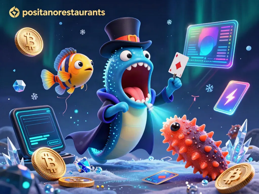 Experience thrilling card tricks with positanorestaurants’ underwater magic show, showcasing unique deep-sea creatures.