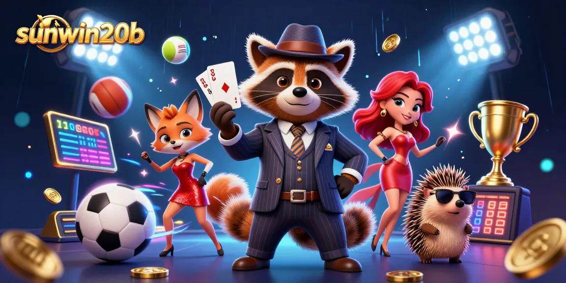 Engage with sunwin20b for thrilling winnings in vibrant casino adventures featuring charismatic characters.